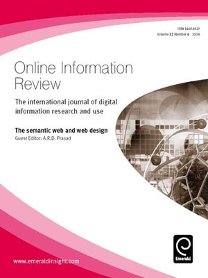 cover image of Online Information review, Volume 32, Issue 4